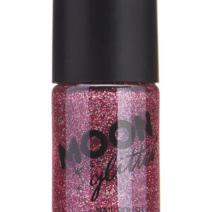 Moon Glitter Holographic Nail Polish, Pink