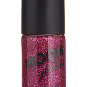Moon Glitter Holographic Nail Polish, Fuchsia