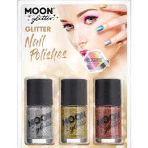 Moon Glitter Holographic Nail Polish,
