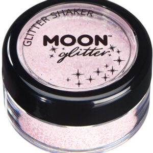 Moon Glitter Pastel Glitter Shakers, Baby Pink