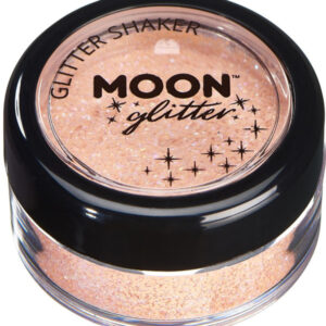 Moon Glitter Pastel Glitter Shakers, Peach