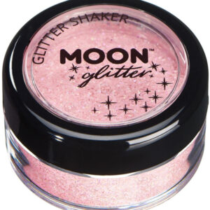 Moon Glitter Pastel Glitter Shakers, Coral