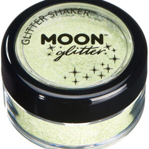 Moon Glitter Pastel Glitter Shakers, Mint