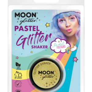 Moon Glitter Pastel Glitter Shakers, Lemon