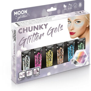 Moon Glitter Holographic Chunky Glitter Gel