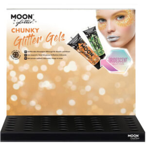 Moon Glitter Iridescent Chunky Glitter Gel,