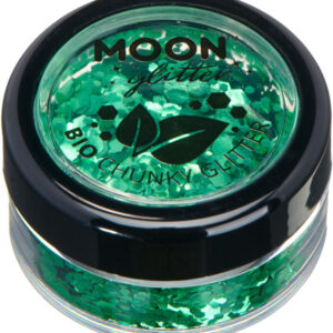 Moon Glitter Bio Chunky Glitter, Green