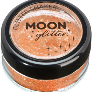 Moon Glitter Iridescent Glitter Shakers, Orange