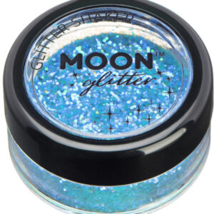 Moon Glitter Iridescent Glitter Shakers, Blue