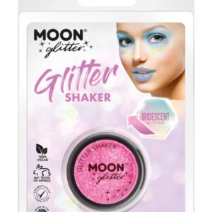 Moon Glitter Iridescent Glitter Shakers, Pink