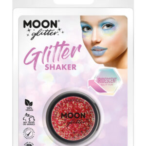 Moon Glitter Iridescent Glitter Shakers, Cherry