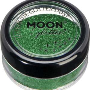 Moon Glitter Classic Ultrafine Glitter Dust, Green