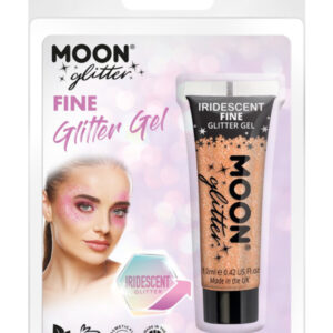Moon Glitter Iridescent Glitter Gel, Orange