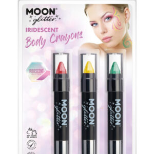 Moon Glitter Iridescent Body Crayons,