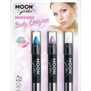 Moon Glitter Iridescent Body Crayons,