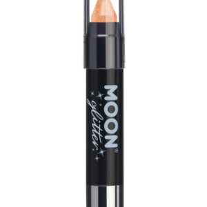 Moon Glitter Iridescent Body Crayons, Orange
