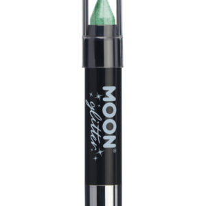 Moon Glitter Iridescent Body Crayons, Green