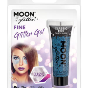 Moon Glitter Classic Fine Glitter Gel, Blue