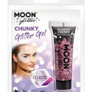 Moon Glitter Classic Chunky Glitter Gel, Pink