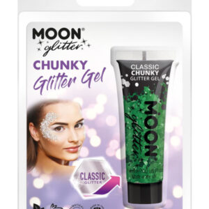 Moon Glitter Classic Chunky Glitter Gel, Green