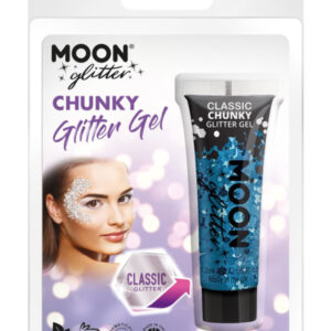 Moon Glitter Classic Chunky Glitter Gel, Blue