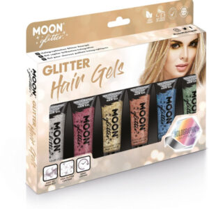 Moon Glitter Holographic Glitter Hair Gel