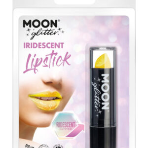 Moon Glitter Iridescent Glitter Lipstick, Yellow