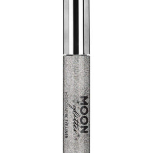 Moon Glitter Holographic Glitter Eye Liner, Silver