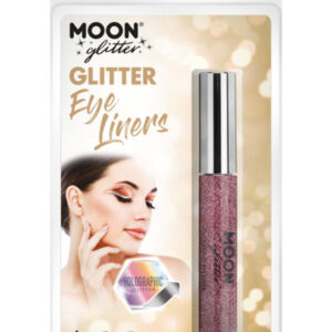 Moon Glitter Holographic Glitter Eye Liner, Pink