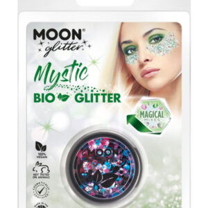 Moon Glitter Mystic Bio Chunky Glitter, Clamshell