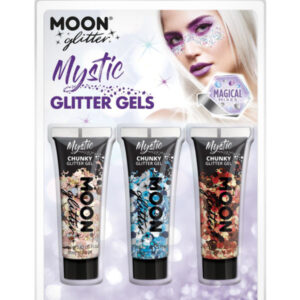 Moon Glitter Mystic Chunky Glitter Gel, Clamshell