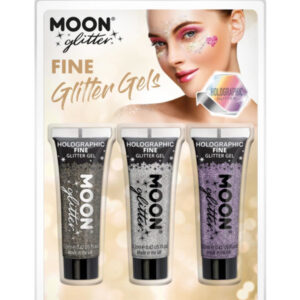 Moon Glitter Holographic Fine Glitter Gel,