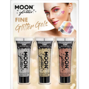 Moon Glitter Holographic Fine Glitter Gel,