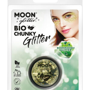 Moon Glitter Bio Chunky Glitter, Gold