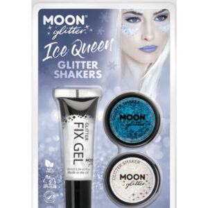 Moon Glitter Themed Clamshells, White