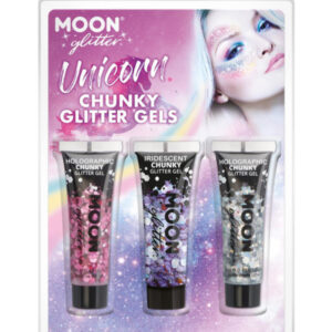 Moon Glitter Themed Clamshells, Pink