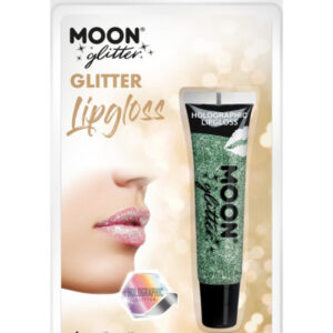 Moon Glitter Holographic Glitter Lipgloss, Green