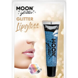 Moon Glitter Holographic Glitter Lipgloss, Blue