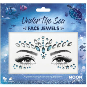Moon Glitter Face Jewels, Under The Sea