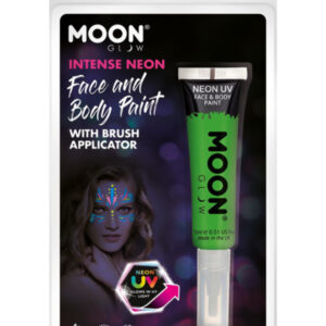 Moon Glow Intense Neon UV Face Paint, Green
