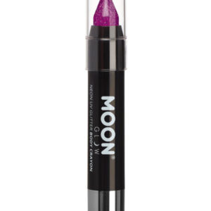 Moon Glow - Neon UV Glitter Body Crayons, Purple