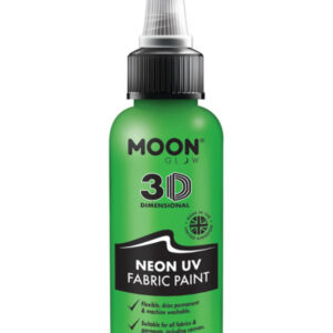 Moon Glow - Neon UV Intense Fabric Paint, Green