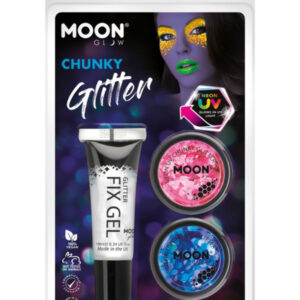 Moon Glow - Neon UV Chunky Glitter,