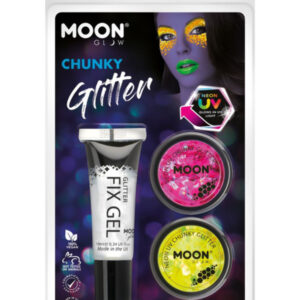 Moon Glow - Neon UV Chunky Glitter,