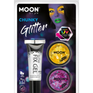 Moon Glow - Neon UV Chunky Glitter,