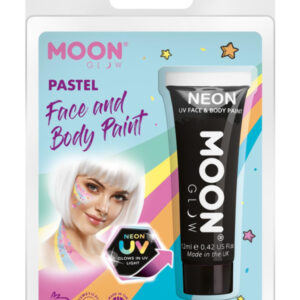 Moon Glow Pastel Neon UV Face Paint, Black