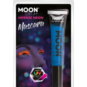 Moon Glow Intense Neon UV Mascara, Intense Blue
