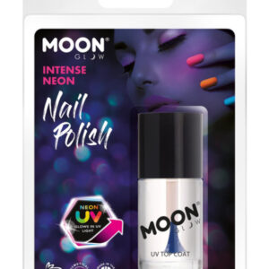 Moon Glow UV Reactive Top Coat, Clear