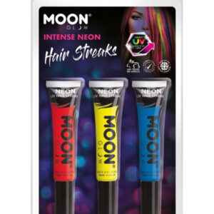 Moon Glow Intense Neon UV Hair Streaks,