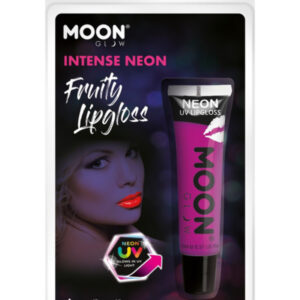 Moon Glow Intense Neon UV Fruity Lipgloss, Purple